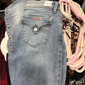 Hudson cropped straight Bacara jeans worn a handful of times